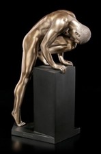 Male Nude Figure - Rising on