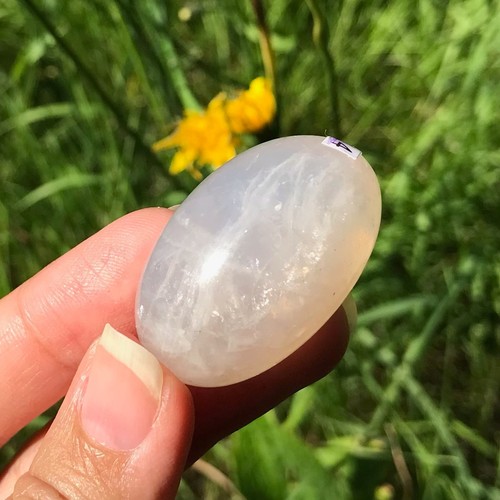 Blue rose quartz shiva lingam - shiva,