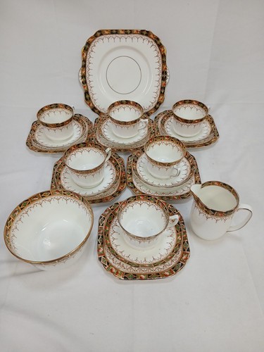 Antique gladstone china - china, 21