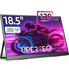 UPERFECT 18.5" 120Hz Gaming Monitor Type C Portable Monitor Screen for PS Xbox