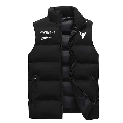 Yamaha motorcycle padded gilet - yamaha,