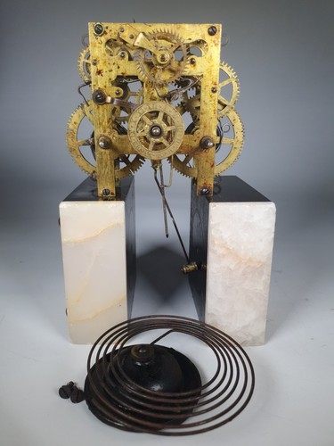 Waterbury antique clock - antique,