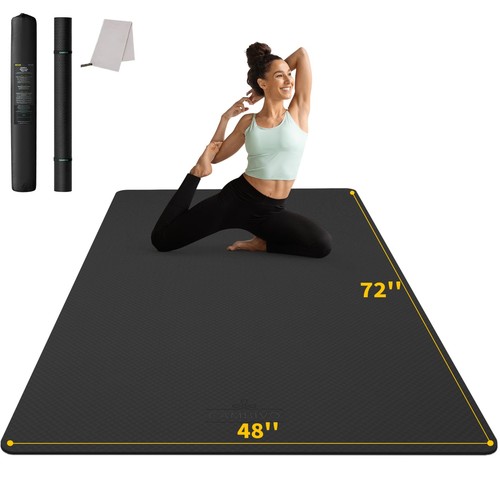 Large yoga exercise - large, mat
