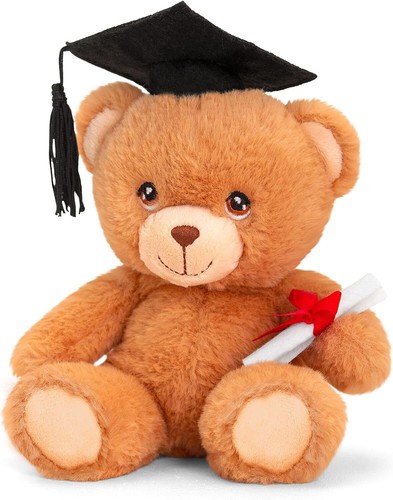 Graduation bear plush soft toy - plush,