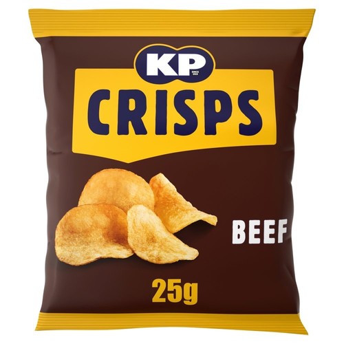 Beef flavour potato crisps - flavour,