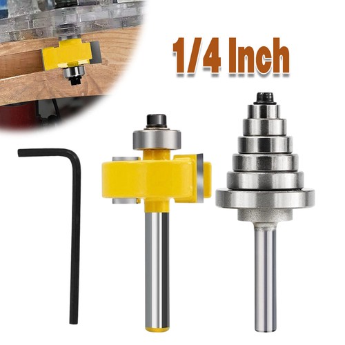 Inch shank rabbeting - 1/4,