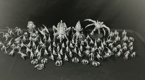 Tyranids warhammer 40k army - tyranids,