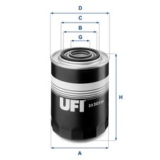 OIL FILTER 23.303.00 UFI
