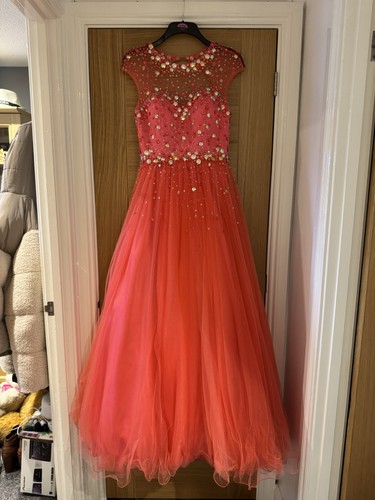 Coral gino cerruti prom - gino, dress