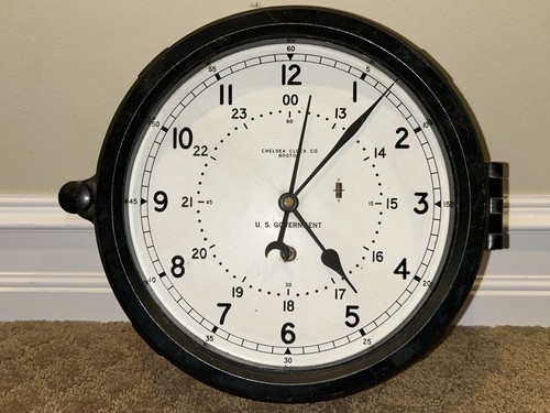Vintage 1964 chelsea clock - chelsea,