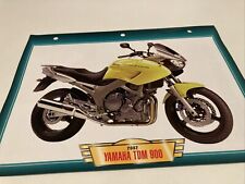 Yamaha TDM900 2002 900 TDM sheet card motorcycle passion collection Atlas
