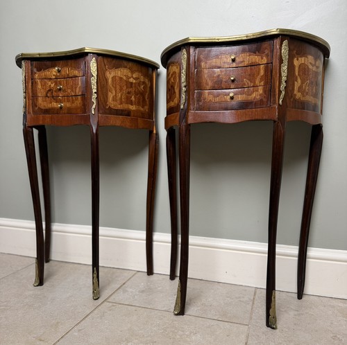 Antique french marquetry - marquetry, inlay