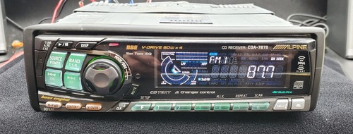 Alpine cda 7873 receiver - alpine, cd