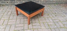 Vintage 1960s Teak & Black