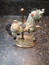 Vintage Carousel Horse Brass