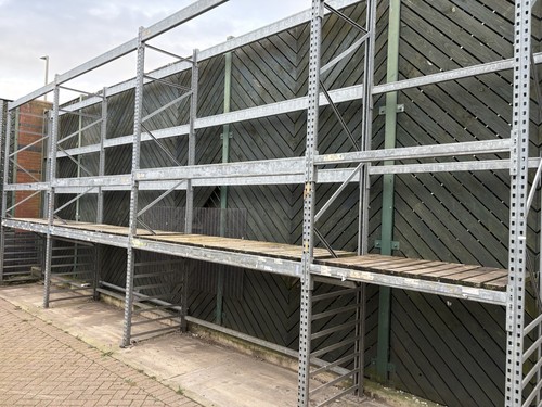 Warehouse racking used - warehouse,