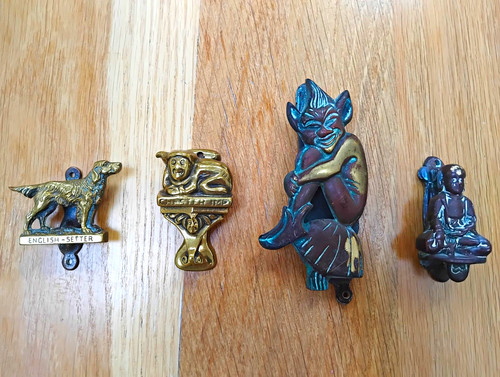 Vintage joblot 4 brass - of,