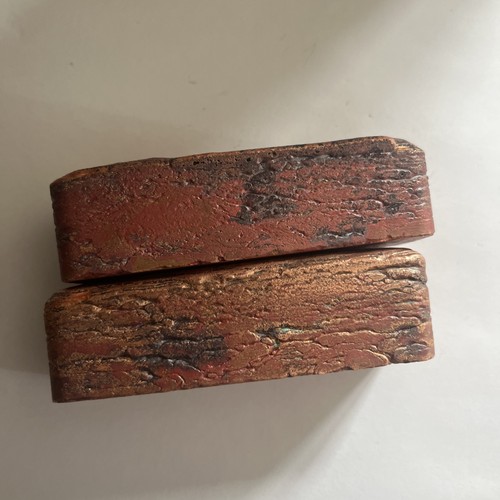 Hand poured copper ingot - poured,