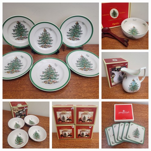 Spode christmas tree - christmas, dinner