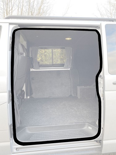 Sliding side door - sliding, rubber