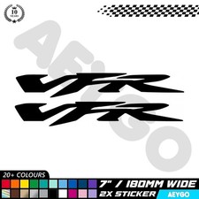 2x HONDA VFR Vinyl Decal Stickers Bike Motorbike Motorcycle Sticker Mod Sponsor