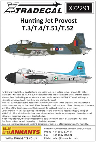 Xtradecal bac jet provost - bac,
