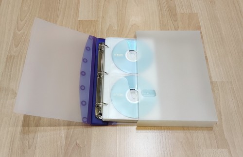 Dvd keeper translucent - ,