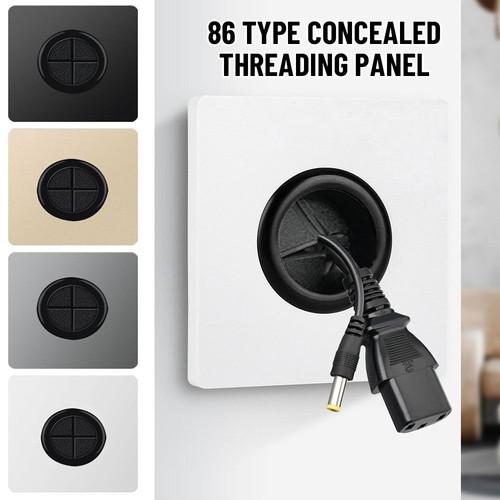 Outlet hole cable socket panel - outlet,