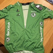 2016 Official Tour De France Cycling  Green Jersey. Size 2 XL
