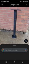Metal Stand post for Cast Iron Post Box Powder Coated Steel Stand for ER GR etc