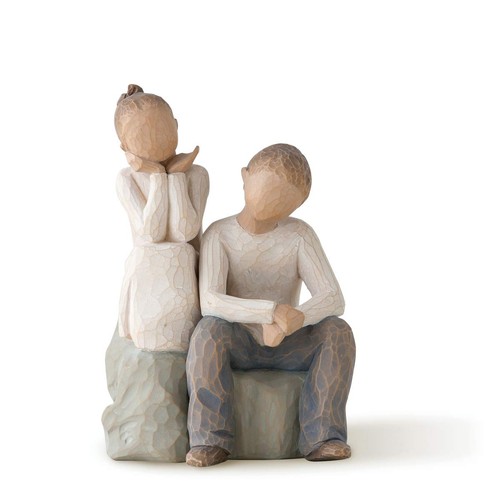 Brother and sister figurine - brother,