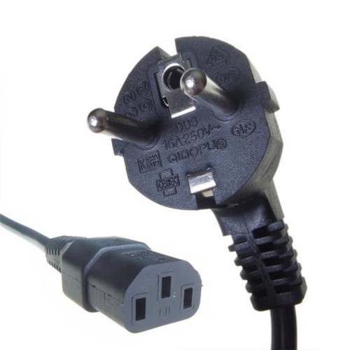 Schuko plug iec c13 female - plug,