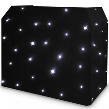 Dimmable Warm White LED Starcloth for DJ Booth Inc Star Cloth Controller