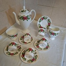 Wedgwood Starflower coffee set