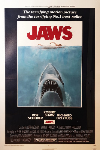 Jaws original one sheet - , linen
