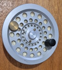 SHARPES OF ABERDEEN THE DON SALMON FLY REEL SPARE SPOOL LINE ON V.G.C