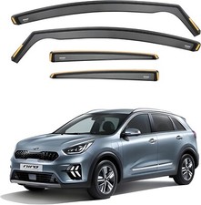 ISPEED Wind Deflectors for Kia Niro/E-Niro MK1 2016-2022 5-Door 4pc Set Visors