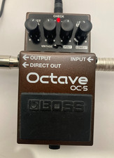 BOSS OC-5 Octave Pedal Guitar Effect Pedal Tested Work from Japan