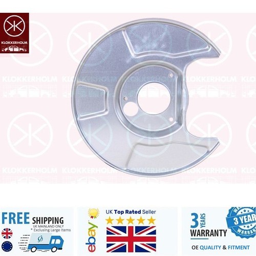 Brake disc dust - disc, shield