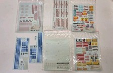 Letraset Carmina Etc... Lot Of Various HO Scale Decals 
