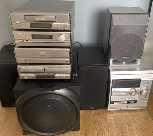 Denon hifi system - hifi, system,