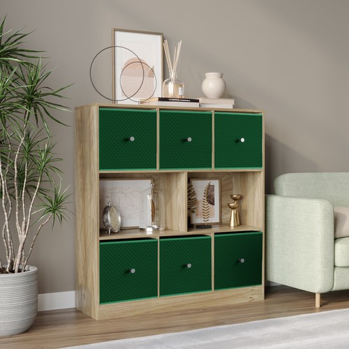 Asymmetrical oak cube - 8,