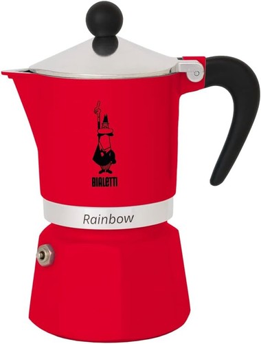 Bialetti rainbow red - bialetti, 3