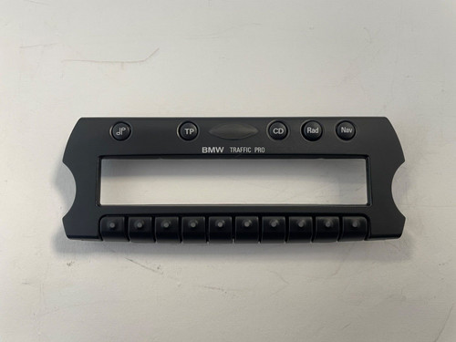 Trim faceplate becker - faceplate, bmw