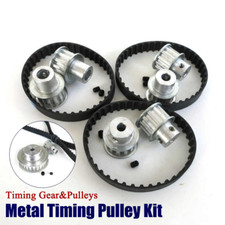 Metal Timing Pulley Kit with
