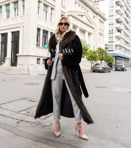 Luxury saga black sheared mink - luxury,