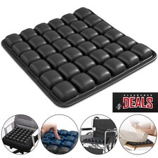 Inflatable Seat Cushion 3D Air Cell Office Chair Travel Pressure Relief Cushions