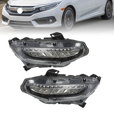 For 2016 2017 2018 2019 2020 2021 Honda Civic Full LED Headlights Headlamps