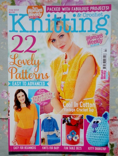 Knitting crochet magazine - crochet,