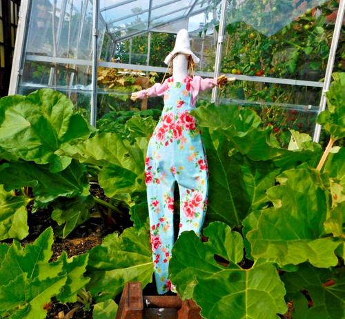 Scarecrow 72cm for gardens - ,